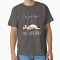 I'm Just Here For the Savasana yoga top by PetrKad