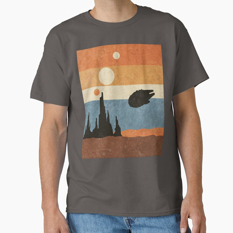 Black Spire at Triple Sunset by TheStompMonkey Unisex , , , Long Sleeve Tee