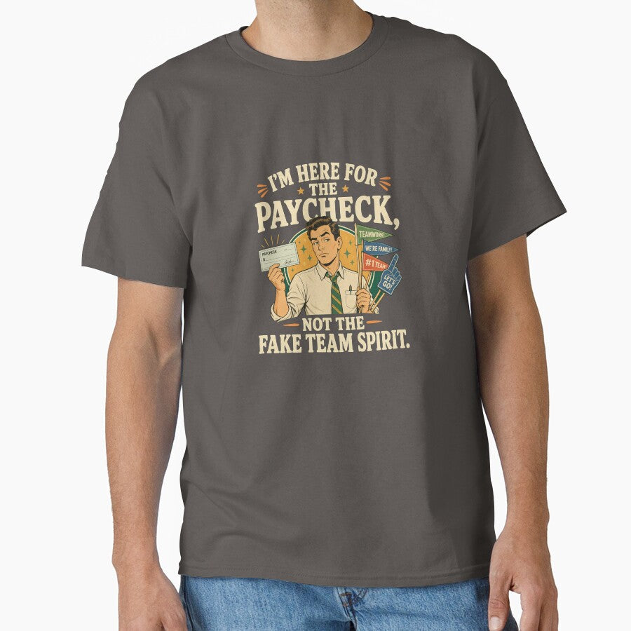 Funny Paycheck Team Spirit Shirt by Passionread Unisex , , , Long Sleeve Tee