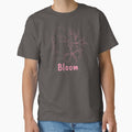 Minimalist Woman Face Bloom Line Art by ShaderShirts