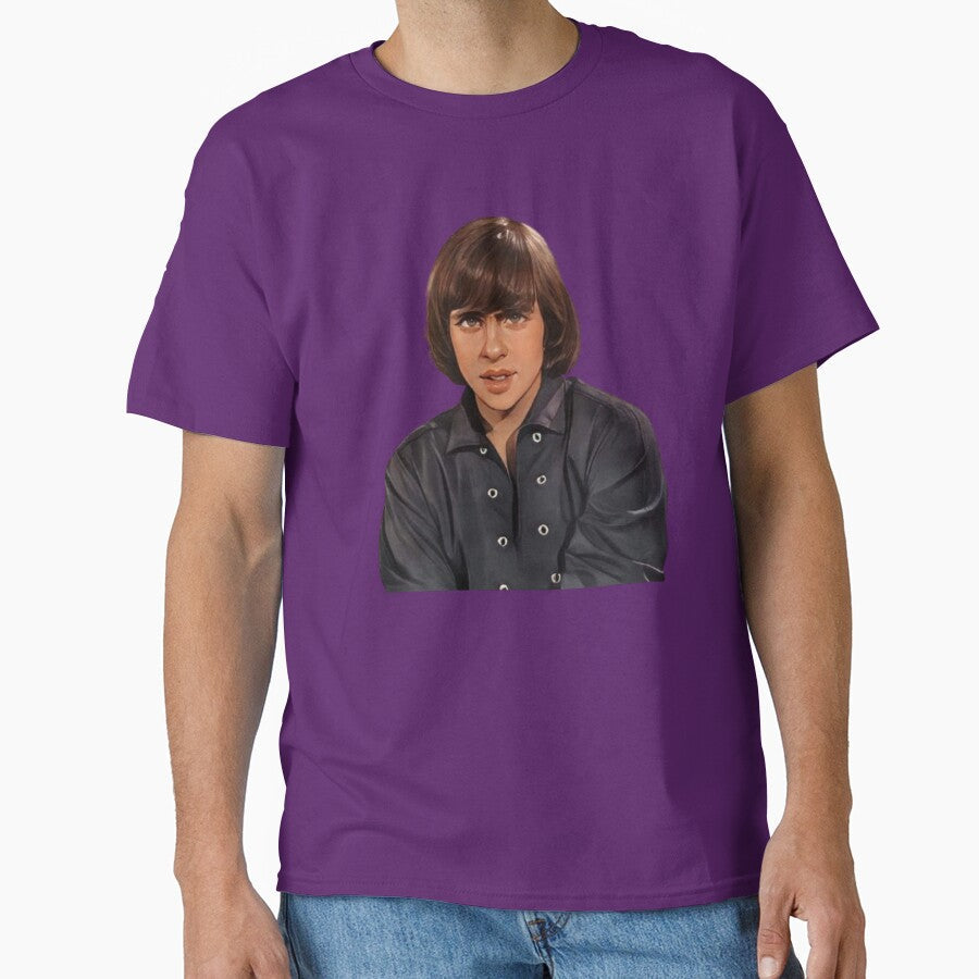 Davy Jones from the Monkees by MattBStickers Unisex , , , Long Sleeve Tee