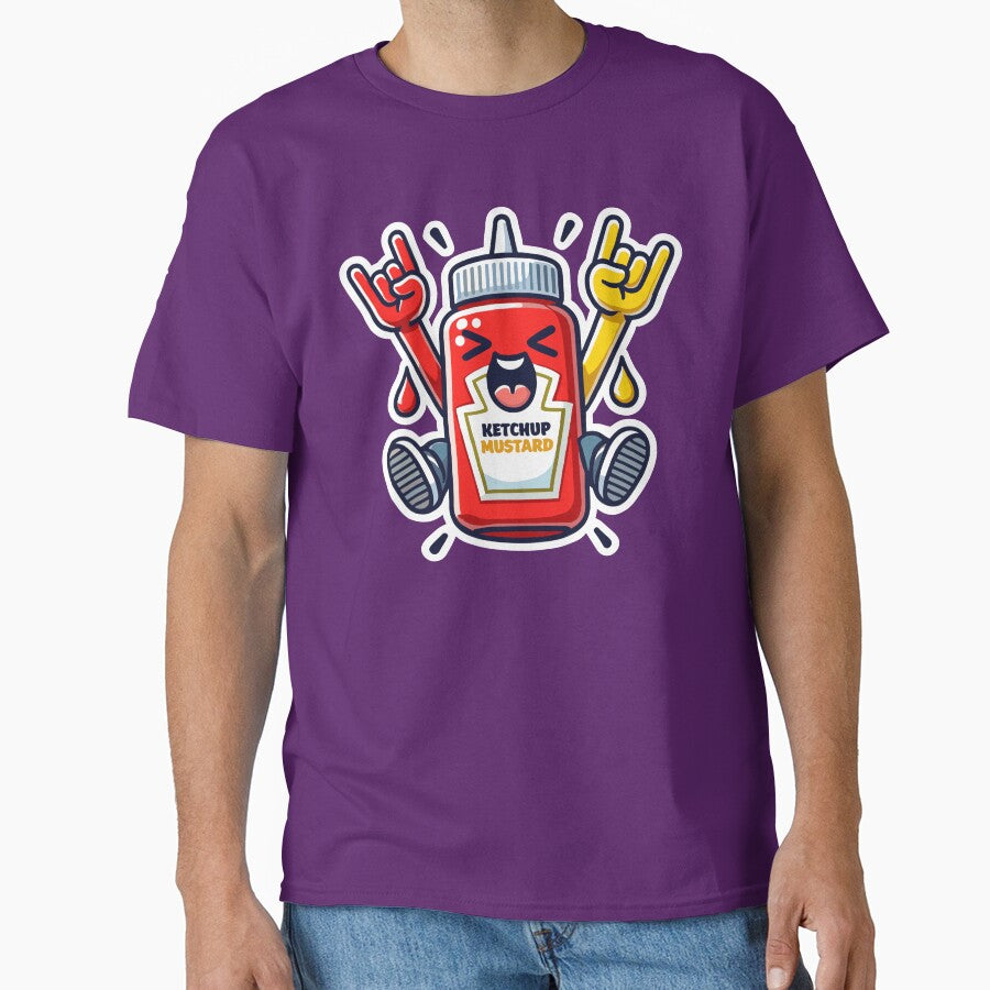 Rocking Ketchup and Mustard Bottle by markymaarty