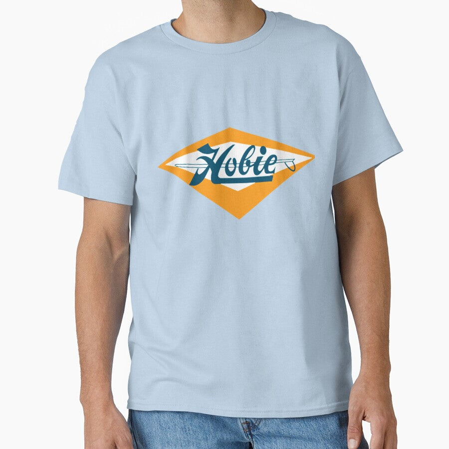 Vintage sixties retro surf art logo Hobie by Kludoman