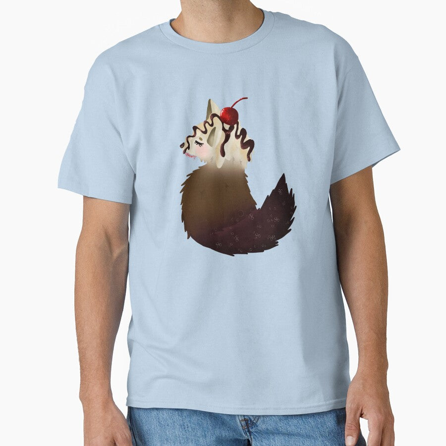 Root Beer Float Fox by Bre-Bug-242 Unisex , , , Long Sleeve Tee