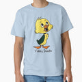 Yakky Doodle Retro Vintage Cartoon by K1Store Unisex , , , Long Sleeve Tee