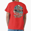 Surfing Zombie, killer of waves and brains, surf by Meandmyshop
