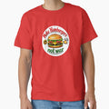 Make Hamburgers Not War – Funny Burger Peace Sticker by PIXEL POP DESIGNS - Beyond the Norm!