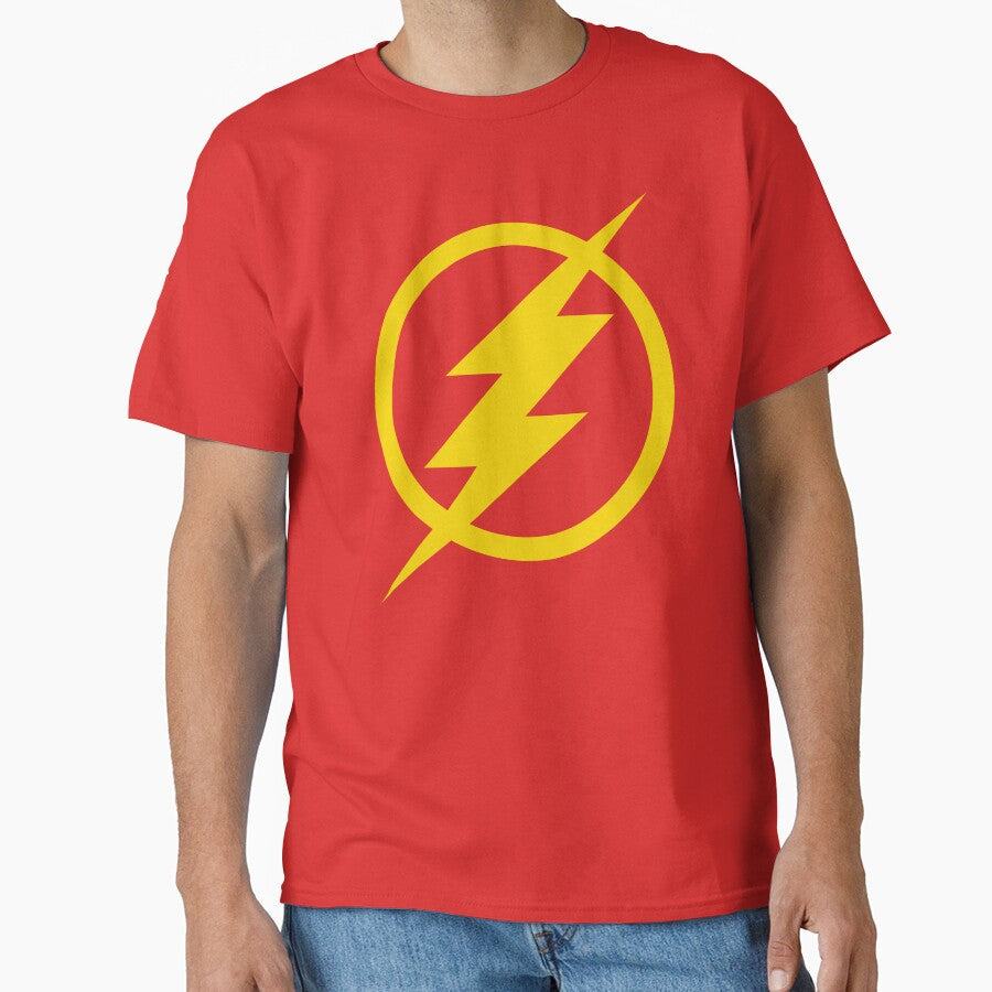 Simple Human Lightning Logo by Camiplastic Unisex , , , Long Sleeve Tee