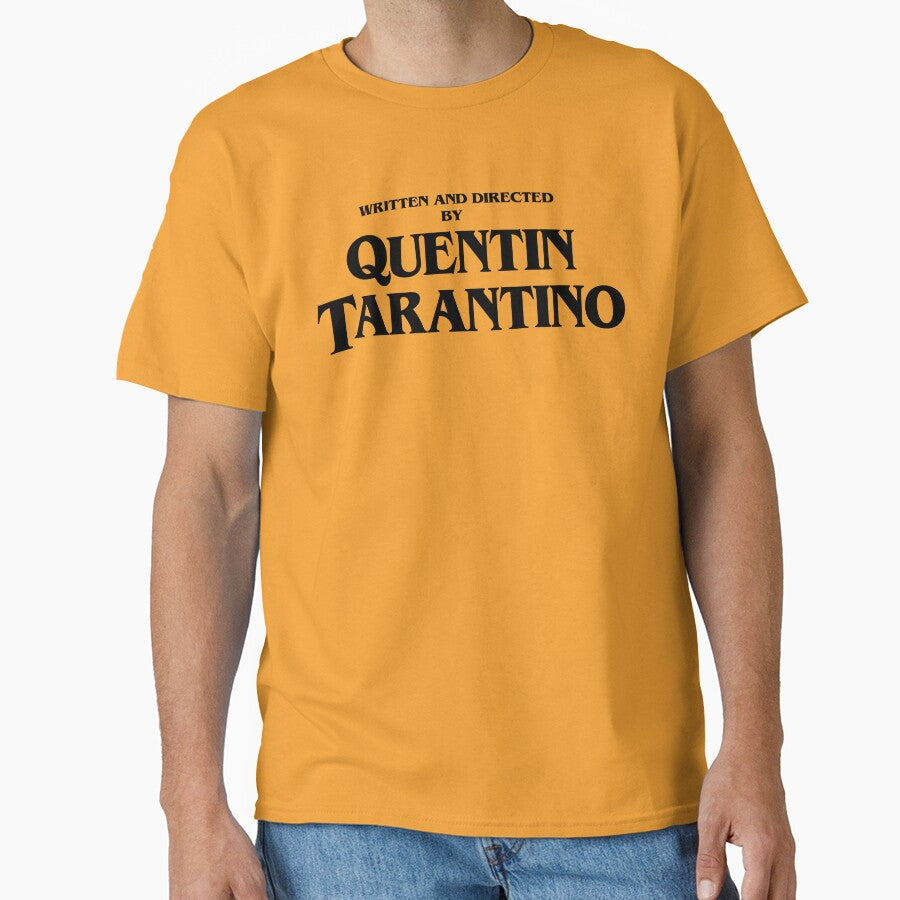 Written and directed by Quentin Tarantino by ,Camiila, Unisex , , , Long Sleeve Tee