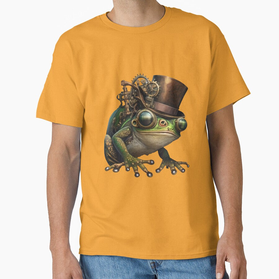Steampunk Frog VI by SpectrumDesign9