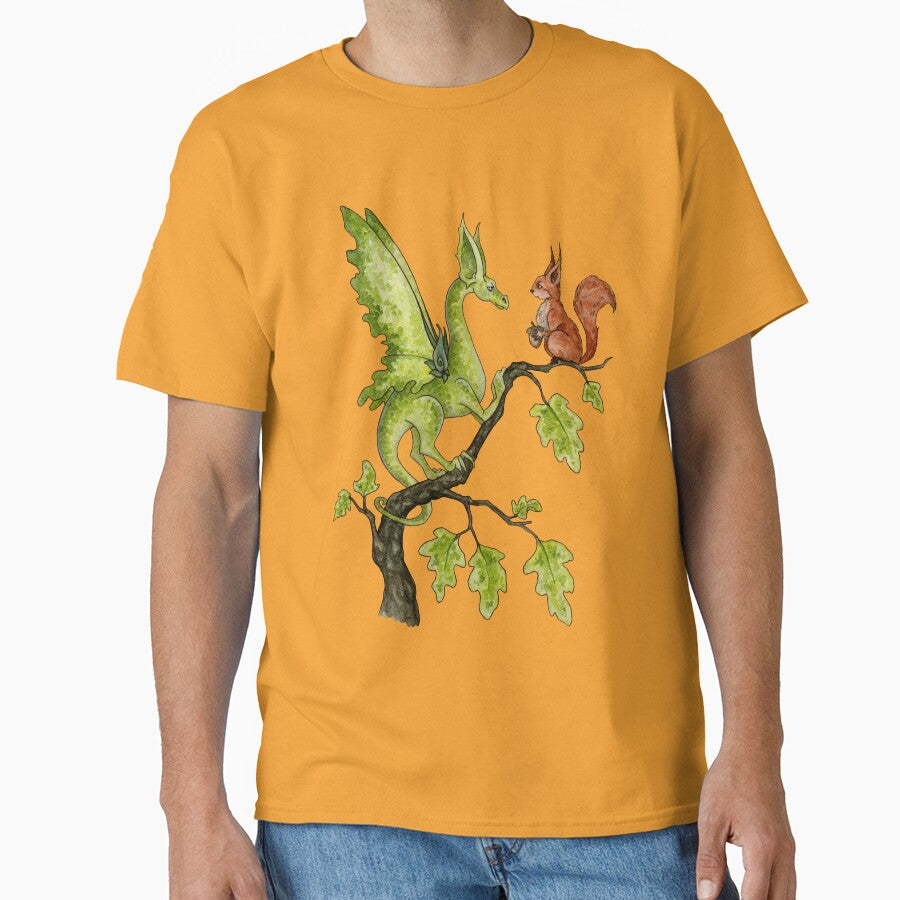 Oak Tree Encounter by AmyBrownArt
