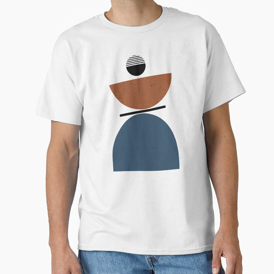 Unbalance Blue And Brown by ArunikaPrints