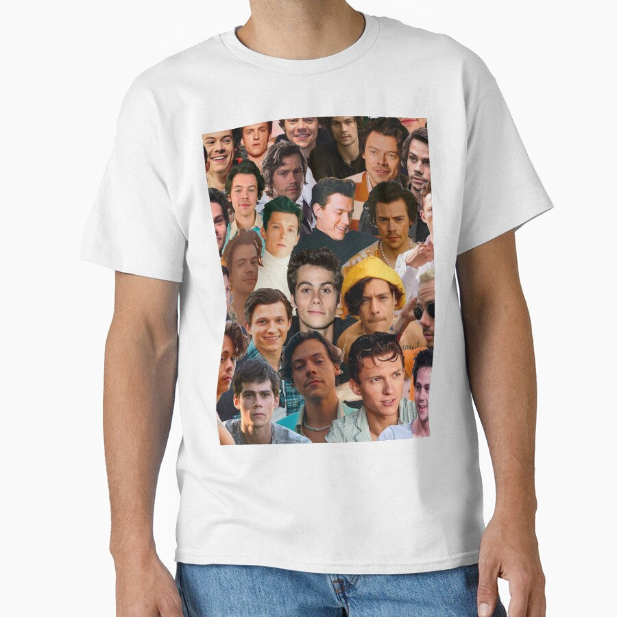 Renae Custom Photo Collage by Jess Designs Unisex , , , Long Sleeve Tee