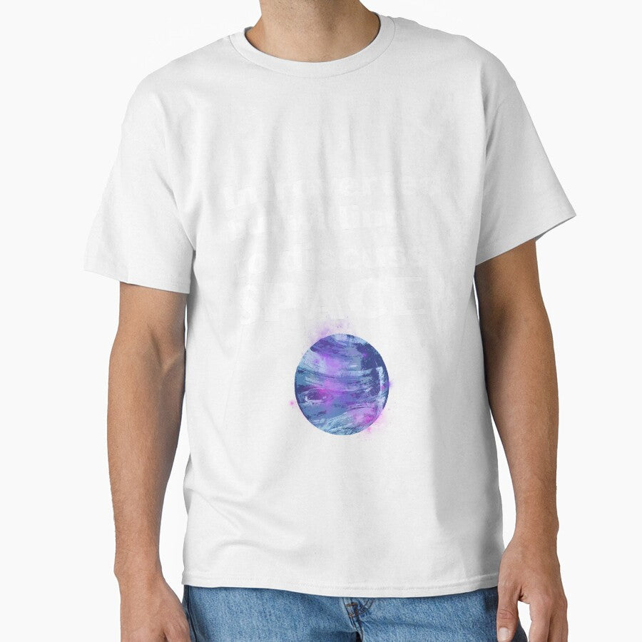 Introverted But Willing To Discuss Space Funny Introvert Tshirt by OldSkullDesigns Unisex , , , Long Sleeve Tee