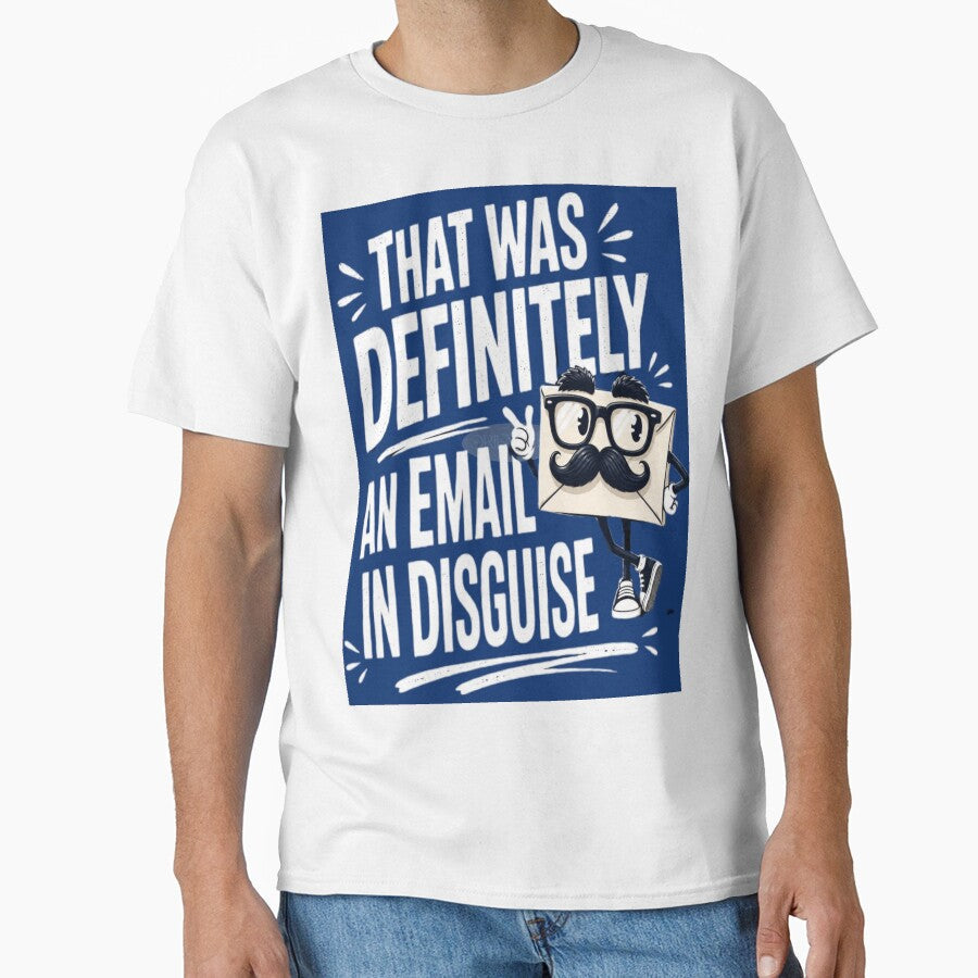 That Was Definitely an Email in Disguise - Funny Office Worker Gift by OrientKes Unisex , , , Long Sleeve Tee