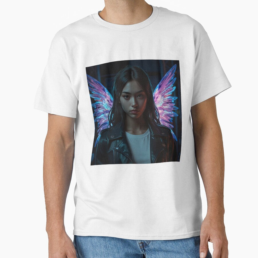 Dark Pop Art Anime Bold Color | Anime Cyberpunk Artwork by Joy-boy-op Unisex , , , Long Sleeve Tee