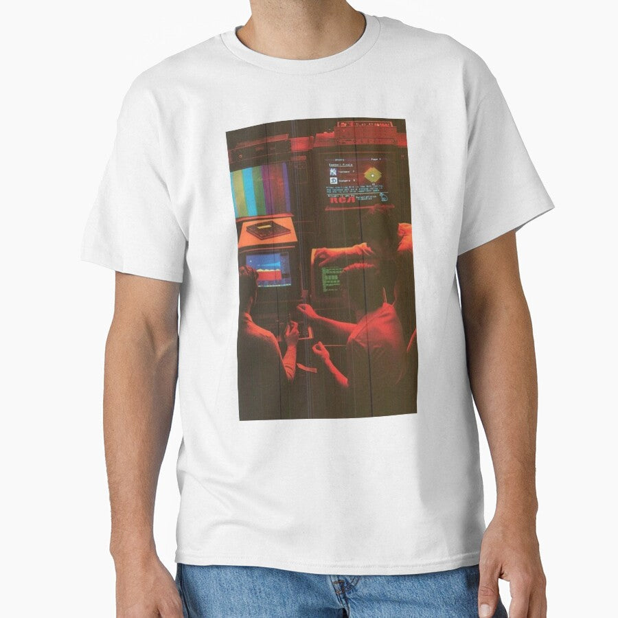retro 80s computer by BrontesWhimsyStore Unisex , , , Long Sleeve Tee