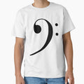 bass clef by kamukad3e87 Unisex , , , Long Sleeve Tee