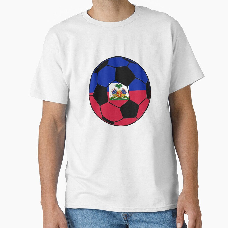 Haiti Flag Soccer Ball by FinalScoreClub