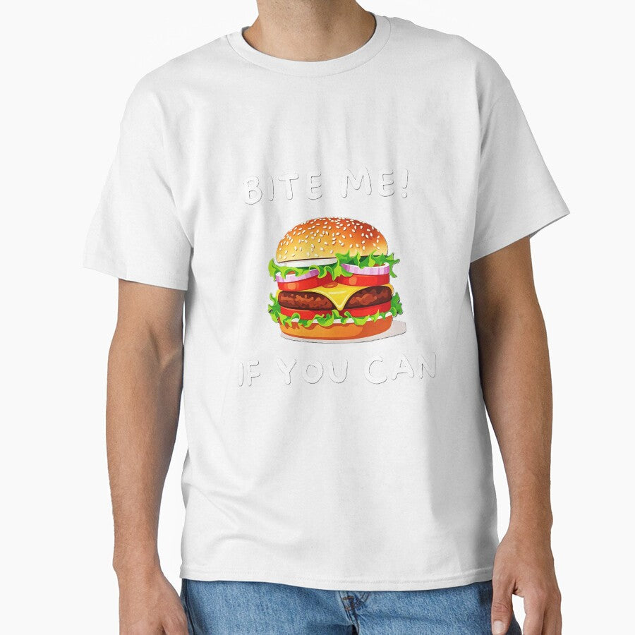 Fun Burger – Cute Food Design with Playful Text by SenpaiSketch Unisex , , , Long Sleeve Tee