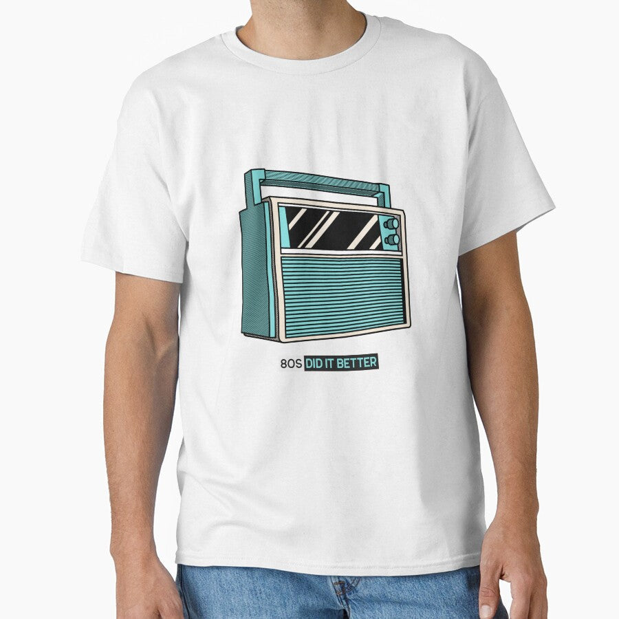 80s DID IT BETTER RADIO by DanielAshirts Unisex , , , Long Sleeve Tee