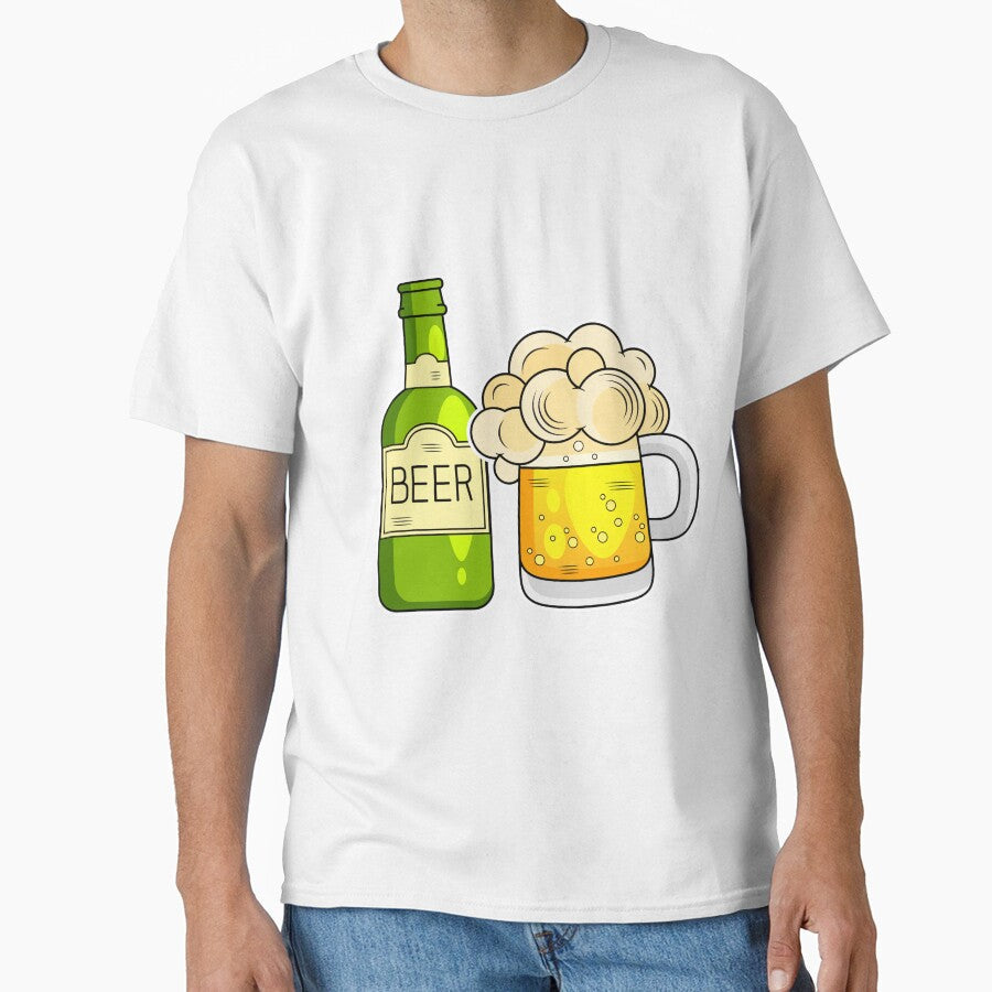 Beer Lover Retro Design by mayankdozdesign Unisex , , , Long Sleeve Tee