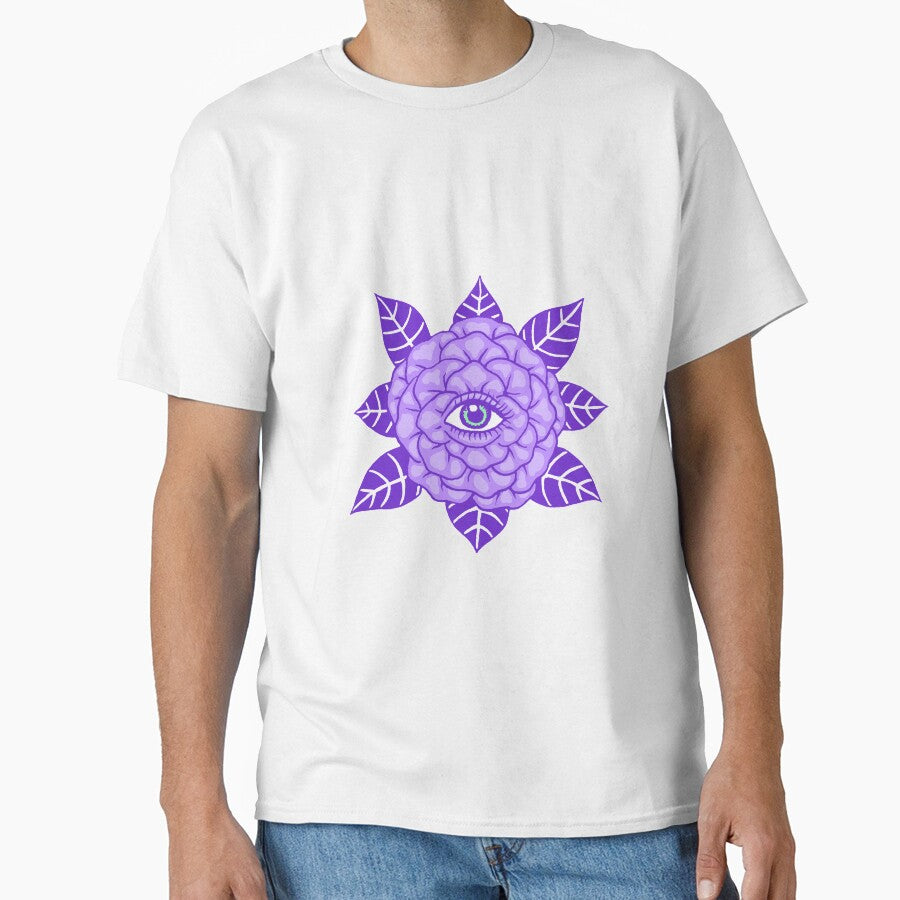 Purple Mystic Eye Flower by Strang3Shop