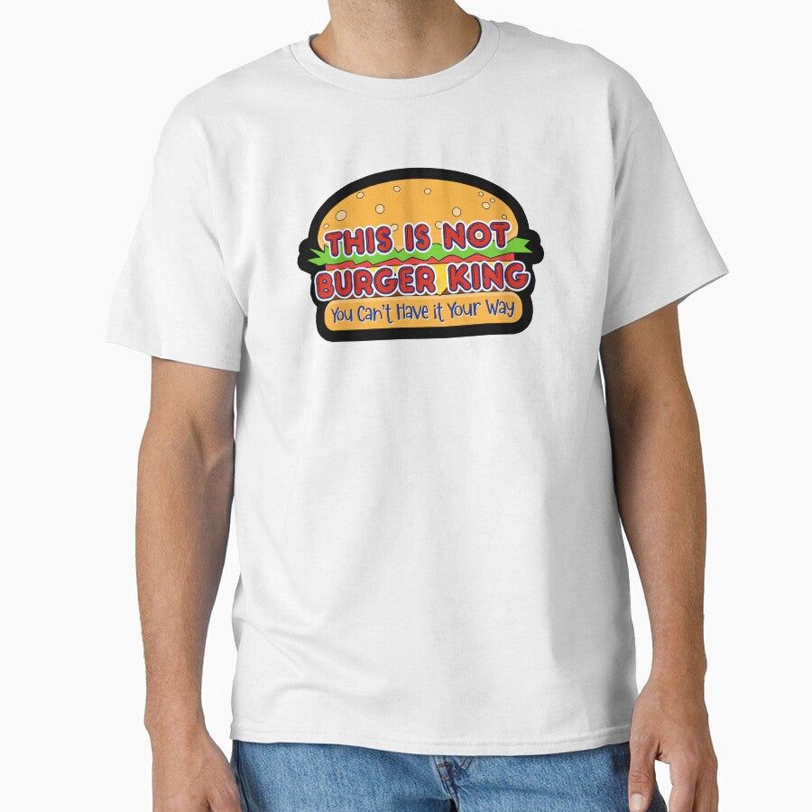 This is NOT Burger King (cheeseburger) by BunkeyGirl Unisex , , , Long Sleeve Tee