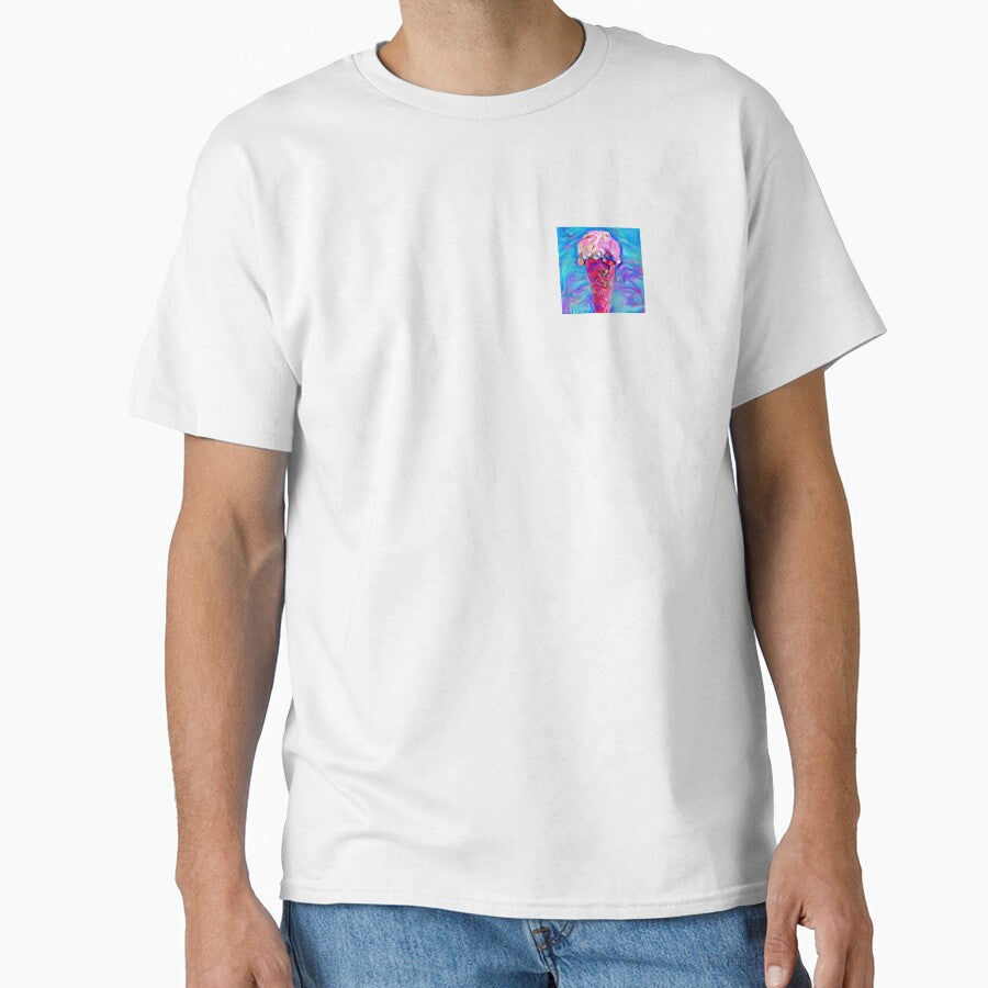 Ice cream (small logo) by ethansmith2000 Unisex , , , Long Sleeve Tee