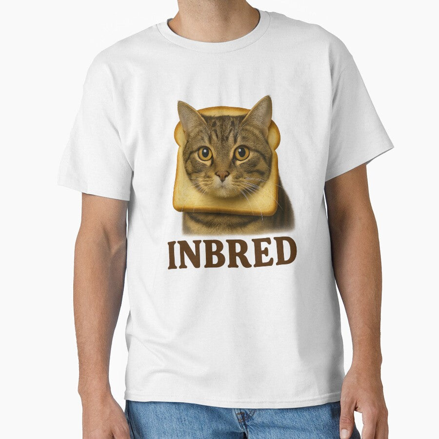 Inbred Cat by NiftyGiftyCo Unisex , , , Long Sleeve Tee