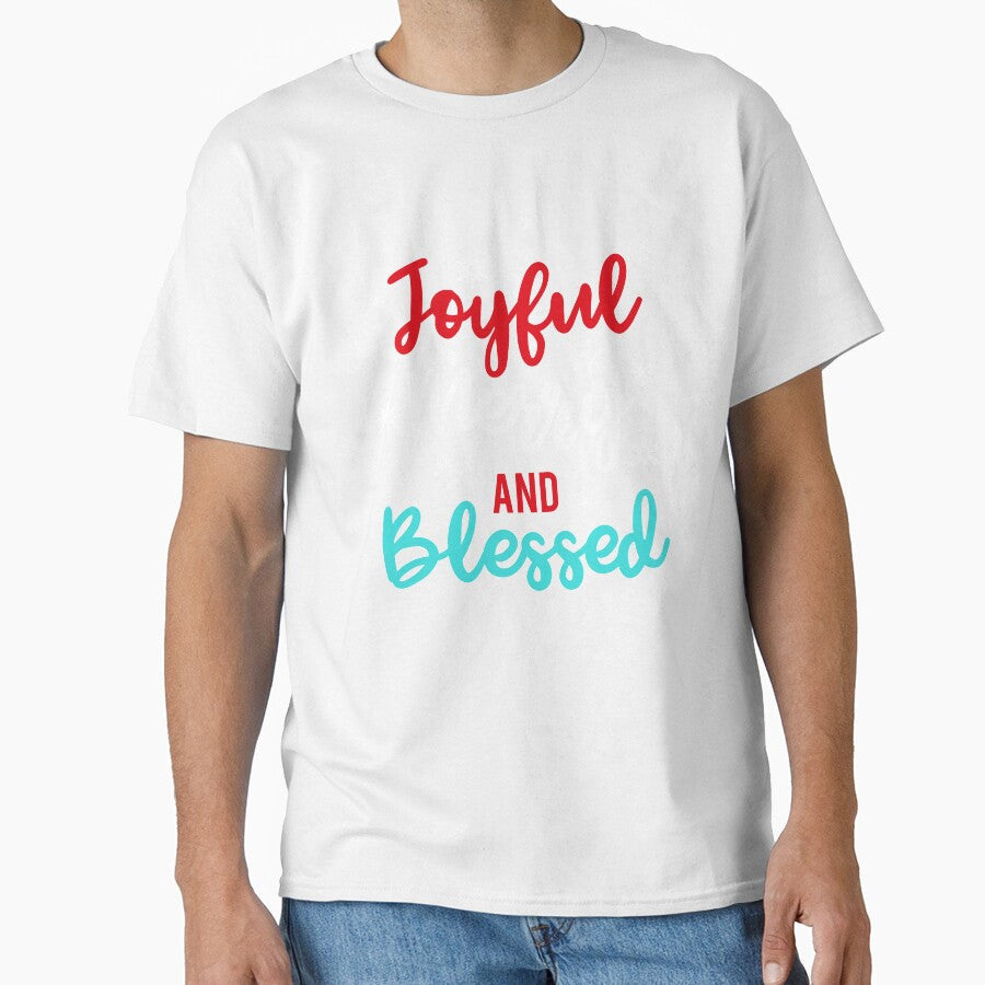 Joyful Merry and Blessed Holiday by AllStarMerch Unisex , , , Long Sleeve Tee
