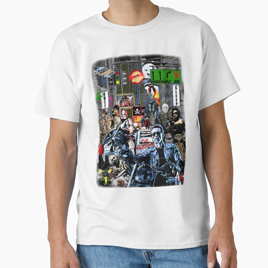 the 80s by American Artist Designs Unisex , , , Long Sleeve Tee