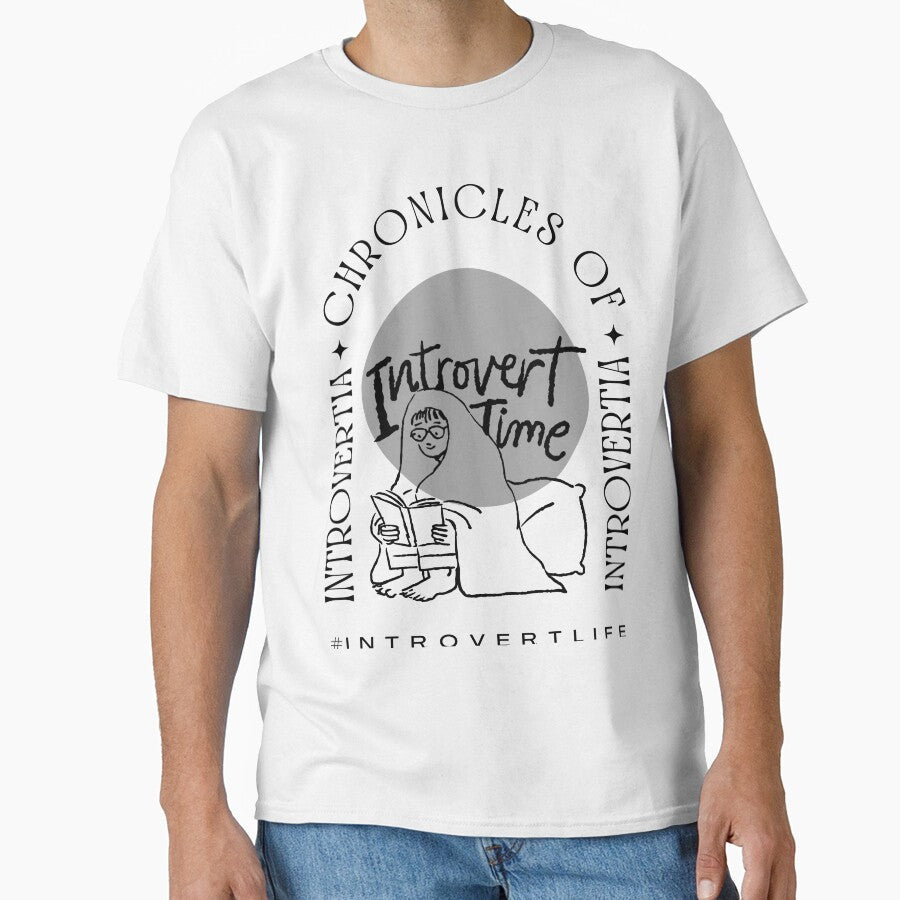 Chronicles of Introvertia black & white by TertlPeak by kaez Unisex , , , Long Sleeve Tee
