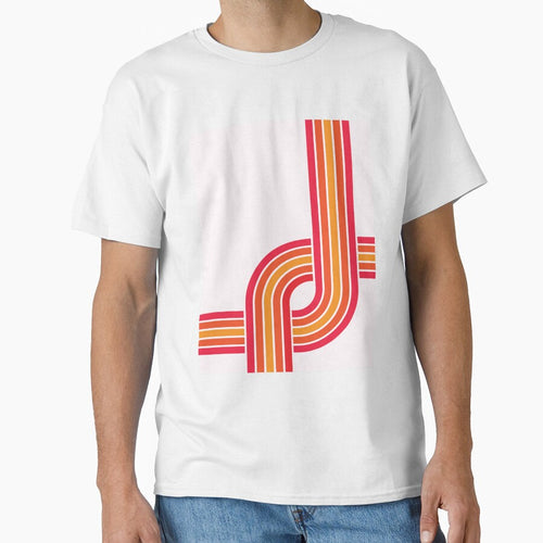 70s Retro Lines Pink and Yellow by DesignsArtColor