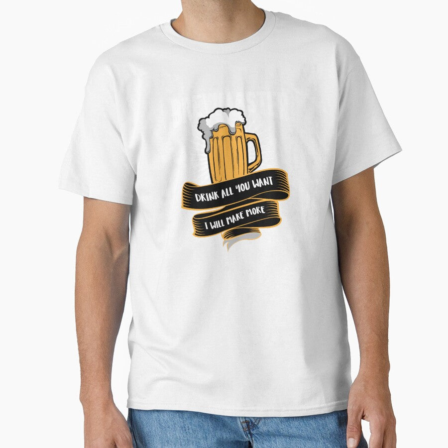 Beer Brewmaster Drink all you want I will make more by haselshirt Unisex , , , Long Sleeve Tee