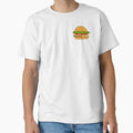 Burgers are my valentine by mihidunii Unisex , , , Long Sleeve Tee