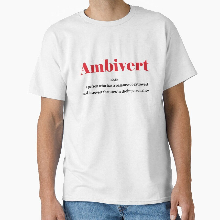 Ambivert meaning by n0madd Unisex , , , Long Sleeve Tee