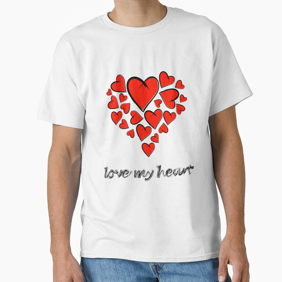 Heartinella - flying hearts with text by Cersatti Unisex , , , Long Sleeve Tee
