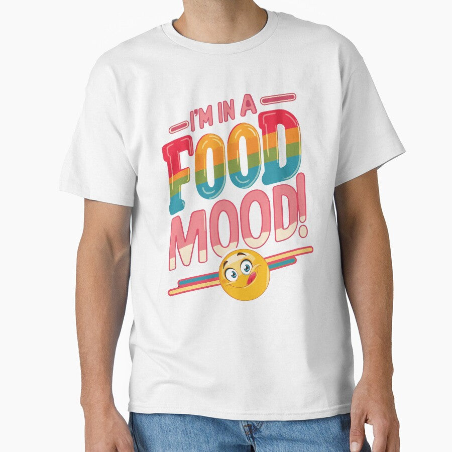 In the Mood for Food - Food Mood by Woof-Worthy-ART Unisex , , , Long Sleeve Tee