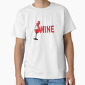 Wine Lover WTF Wine Tasting Friends Birthday Gift Idea by haselshirt Unisex , , , Long Sleeve Tee