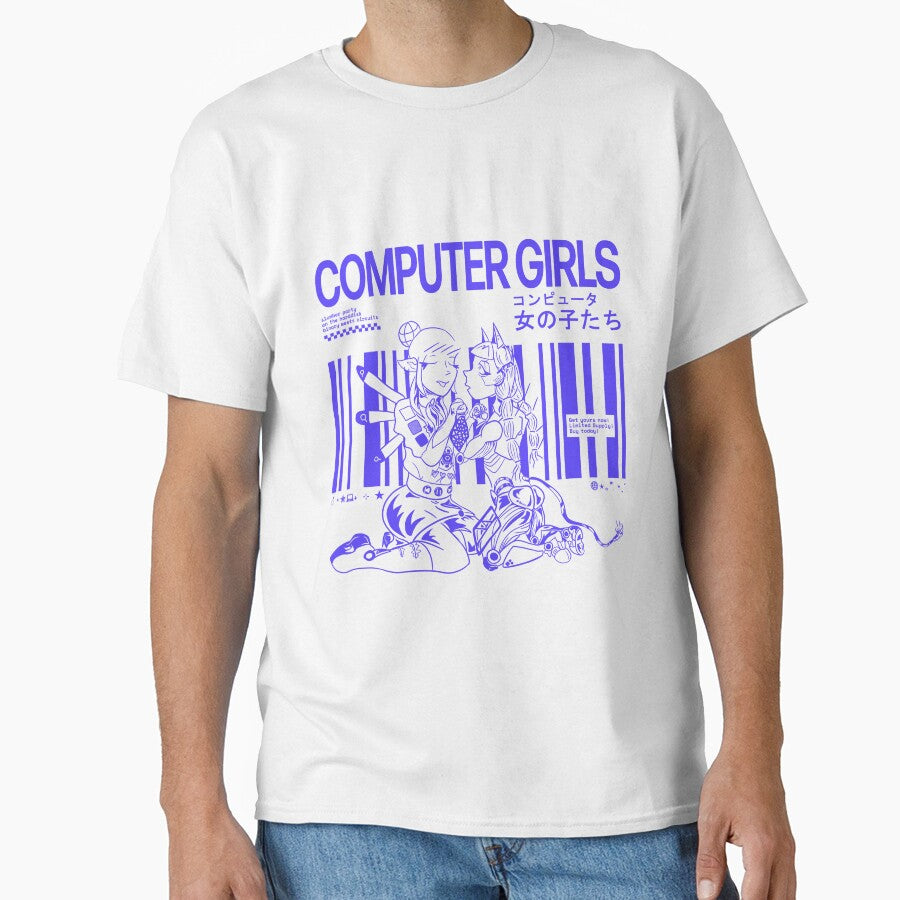 Computer girls Alternate by VajaVajush Unisex , , , Long Sleeve Tee