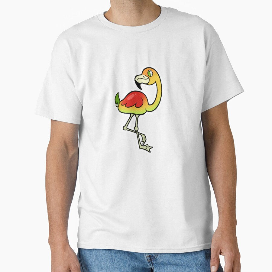 Flamango - Flamingo Mango by Stale-Cupcake-Scribbles Unisex , , , Long Sleeve Tee