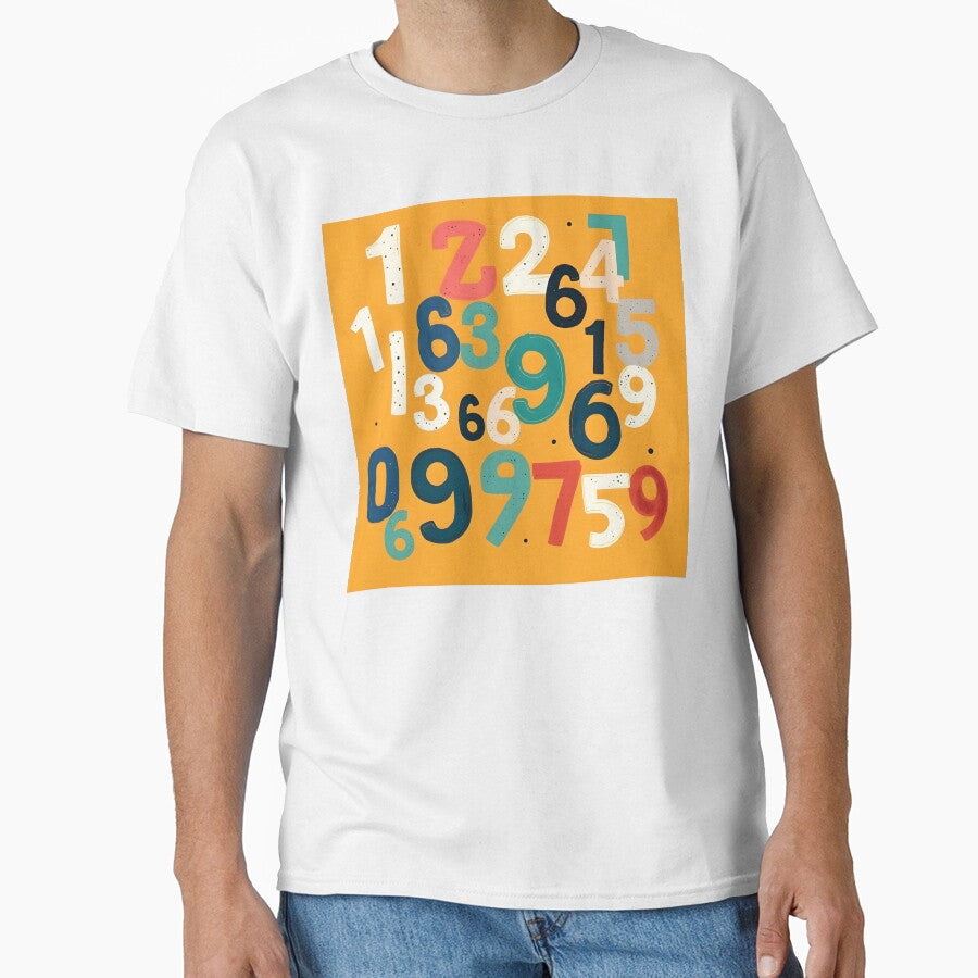 Numbers 7 by HebaRK Studio Unisex , , , Long Sleeve Tee