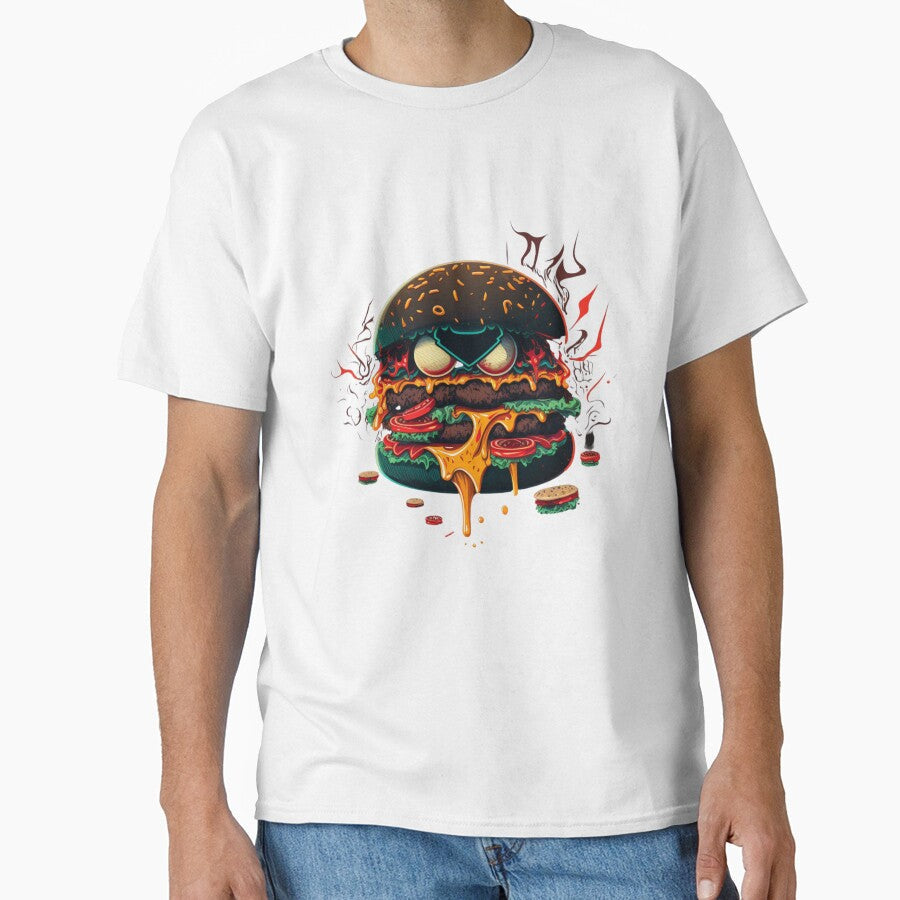 Savage Burger by Clouth Clothing ⭐⭐⭐⭐⭐ Unisex , , , Long Sleeve Tee
