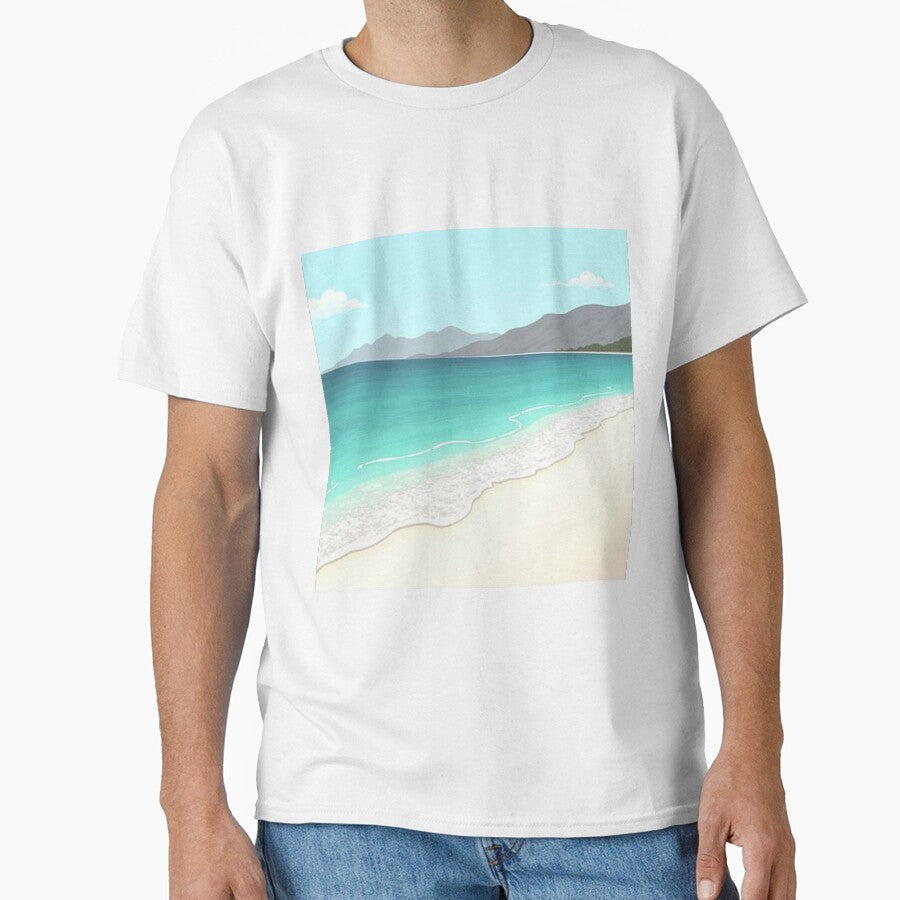 White Sand 2 by HebaRK Studio Unisex , , , Long Sleeve Tee