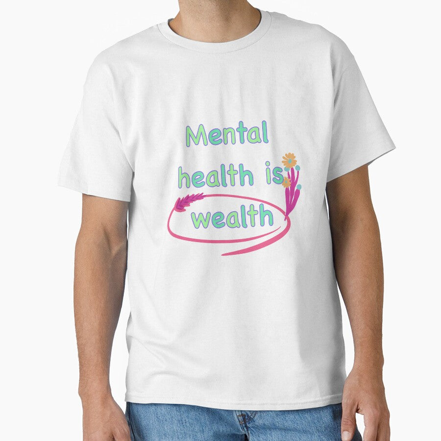 Mental health tee by TheChanhuesco Unisex , , , Long Sleeve Tee
