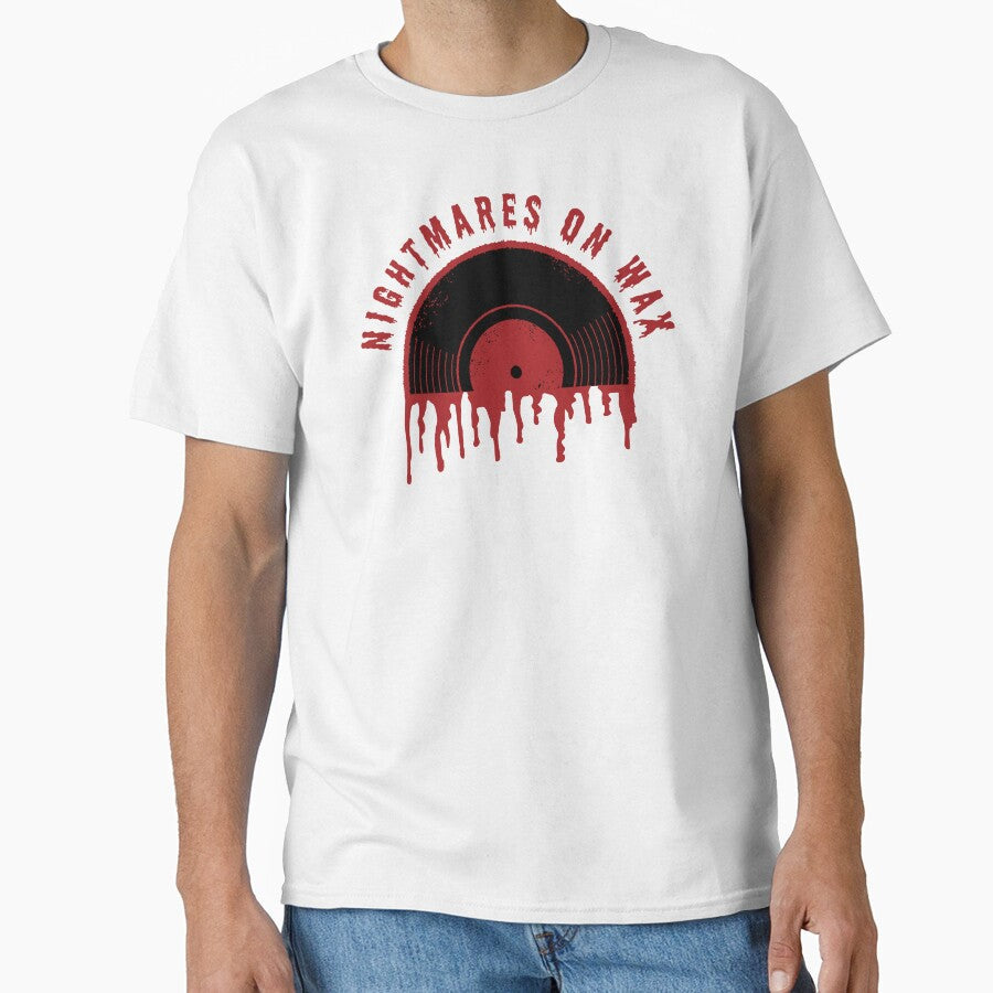 Nightmares On Wax Record Player with dripping blood by Jdawnink Unisex , , , Long Sleeve Tee