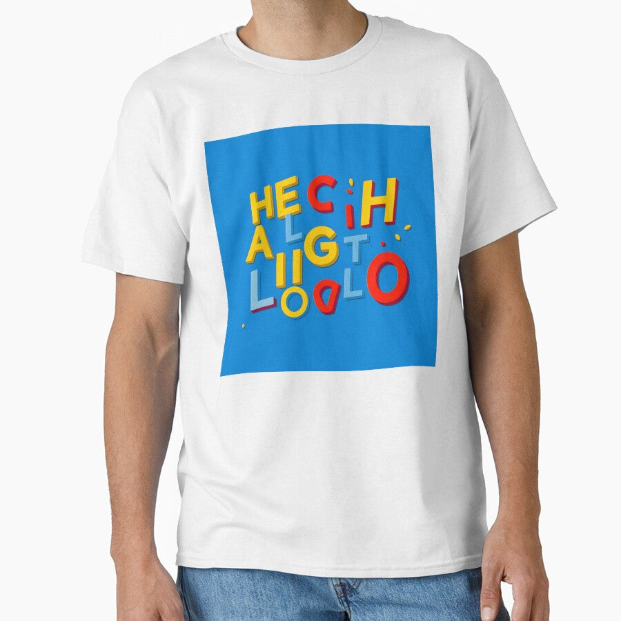 Letters 12 by HebaRK Studio Unisex , , , Long Sleeve Tee