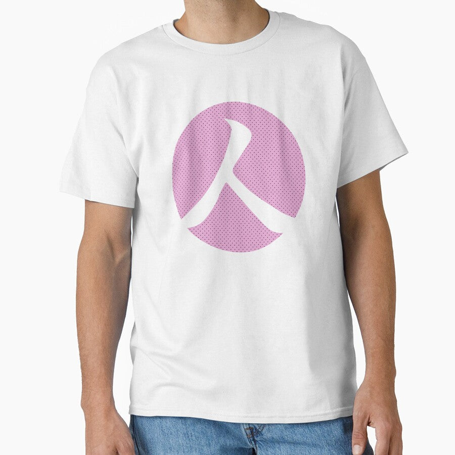 Dots Soft Pink by onejyoo Unisex , , , Long Sleeve Tee