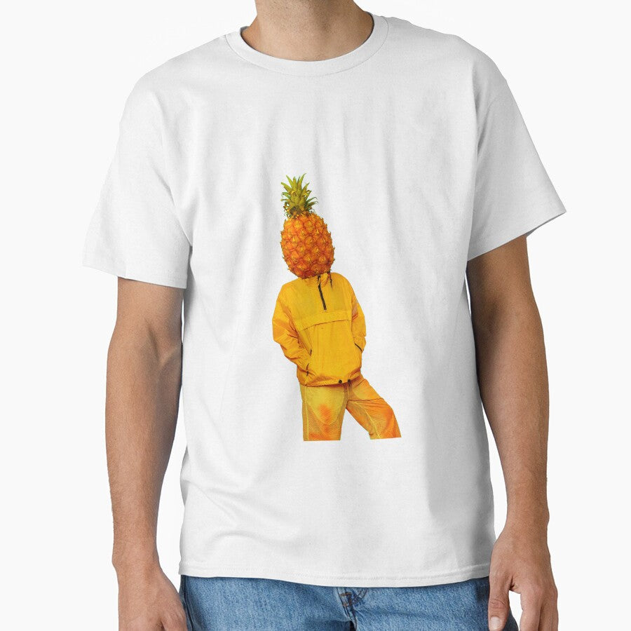 Pop Art Retro Pineapple Shell Suit Man by SoNifty Unisex , , , Long Sleeve Tee